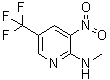 CAS 登录号：175277-21-1, N-甲基-3-硝基-5-(三氟甲基)-2-吡啶胺
