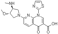 structure of CAS# 175414-77-4, Vosaroxin