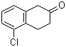 structure of CAS# 17556-19-3, 5-Chloro-2-tetralone