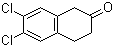structure of CAS# 17556-22-8, 6,7-Dichloro-2-tetralone