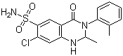 Metolazone molecular structure (CAS 17560-51-9)
