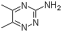 structure of CAS# 17584-12-2, 5,6-Dimethyl-1,2,4-triazin-3-amine