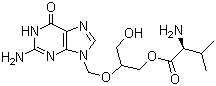 structure of CAS# 175865-60-8, Valganciclovir
