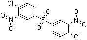 structure of CAS# 1759-05-3, Bis(4-chloro-3-nitrophenyl)sulphone