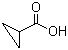 CAS # 1759-53-1, Cyclopropanecarboxylic acid, Trimethylenecarboxylic acid