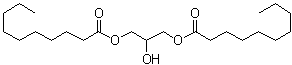 CAS # 17598-93-5, 1,3-Bis(decanoyloxy)glycerol, 1,3-Dicaprin, 1,3-Didecanoylglycerol