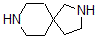structure of CAS# 176-67-0, 2,8-二氮杂螺[4.5]癸烷