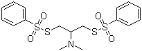 structure of CAS# 17606-31-4, 杀虫磺