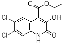 CAS # 176170-07-3, Ethyl 6,7-dichloro-3-hydroxy-2-oxo-1,2-dihydroquinoline-4-carboxylate