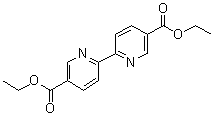 structure of CAS# 1762-46-5, Diethyl 2,2'-bipyridyl-5,5'-dicarboxylate