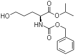 5-羟基-N-苄氧羰基-L-正缬氨酸异丙酯分子结构 (CAS 176237-44-8)