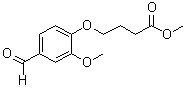 CAS # 176375-41-0, Methyl 4-(4-formyl-2-methoxyphenoxy)butyrate