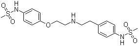 structure of CAS# 176447-94-2, N-去甲基多非利特