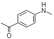 CAS # 17687-47-7, 4'-(Methylamino)acetophenone, N-Methyl-p-aminoacetophenone, p-(Methylamino)acetophenone, p-Acetyl-N-methylaniline