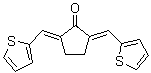CAS # 176957-55-4, (2E,5E)-2,5-Bis(2-thienylmethylene)cyclopentanone