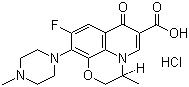 structure of CAS# 177325-13-2, Levofloxacin hydrochloride