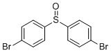 CAS # 1774-37-4, Bis(p-bromophenyl)sulfoxide, 1-bromo-4-(4-bromophenyl)sulfinylbenzene