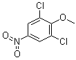 structure of CAS# 17742-69-7, 2,6-Dichloro-4-nitroanisole