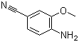 structure of CAS# 177476-76-5, 3-甲氧基-4-氨基苯甲腈