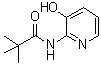 structure of CAS# 177744-83-1, N-(3-羟基-2-吡啶基)-2,2-二甲基丙酰胺
