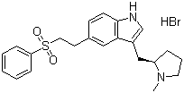 structure of CAS# 177834-92-3, 依来曲普坦氢溴酸盐