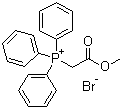 structure of CAS# 1779-58-4, 甲氧甲酰基甲基三苯基溴化膦