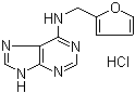 CAS # 177966-68-6, N-(2-Furanylmethyl)-1H-purin-6-amine monohydrochloride