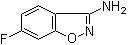 structure of CAS# 177995-38-9, 3-Amino-6-fluoro-1,2-benzisoxazole