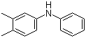 structure of CAS# 17802-36-7, 3,4-Dimethyldiphenylamine