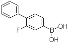 2-Fluoro-4-biphenylylboronic acid molecular structure (CAS 178305-99-2)