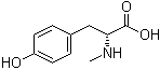 N-甲基-D-酪氨酸分子结构 (CAS 178357-84-1)