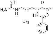 CAS # 1784-04-9 (404357-08-0), N-Benzoyl-L-arginine methyl ester hydrochloride