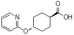 CAS # 1784753-88-3, trans-4-(2-Pyridinyloxy)cyclohexanecarboxylic acid