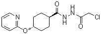CAS 登录号：1784753-93-0, 反式-4-(2-吡啶基氧基)环己烷羧酸 2-(2-氯乙酰基)酰肼
