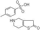 CAS 登录号：178688-49-8, 4,5,6,7-四氢噻吩并[3,2-c]吡啶-2(3H)-酮 4-甲基苯磺酸盐