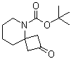 structure of CAS# 1788041-51-9, 2-Oxo-5-azaspiro[3.5]nonane-5-carboxylic acid 1,1-dimethylethyl ester