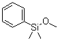 structure of CAS# 17881-88-8, 二甲基苯基甲氧基硅烷
