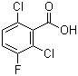 structure of CAS# 178813-78-0, 2,6-二氯-3-氟苯甲酸