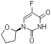 CAS # 17902-23-7, Tegafur, 5-Fluoro-1-(tetrahydro-2-furyl)uracil, 5-Fluoro-1-(tetrahydro-2-furanyl)-2,4(1H,3H)-pyrimidinedione