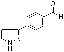 structure of CAS# 179057-29-5, 4-(1H-吡唑-3-基)苯甲醛