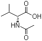 structure of CAS# 17916-88-0, N-乙酰基-D-缬氨酸