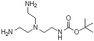 structure of CAS# 179167-09-0, [2-[二(2-氨基乙基)氨基]乙基]氨基甲酸叔丁酯