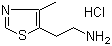 CAS # 17928-09-5, 4-Methyl-5-thiazoleethanamine hydrochloride, 5-(2-Aminoethyl)-4-methylthiazole monohydrochloride