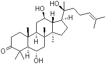 CAS 登录号：179799-20-3, 3-脱氧-3-氧代-20(S)-原人参三醇