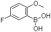 structure of CAS# 179897-94-0, 5-Fluoro-2-methoxyphenylboronic acid