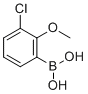 structure of CAS# 179898-50-1, (3-氯-2-甲氧基苯基)硼酸