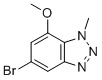 structure of CAS# 1799973-82-2, 5-bromo-7-methoxy-1-methyl-1H-benzo[d][1,2,3]triazole