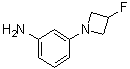 CAS # 1802413-24-6, 3-(3-Fluoro-1-azetidinyl)benzenamine