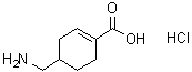 CAS 登录号：1803601-44-6, 4-(氨基甲基)-1-环己烯-1-羧酸盐酸盐(1:1)