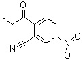 structure of CAS# 1804177-30-7, 5-硝基-2-(1-氧代丙基)苯甲腈